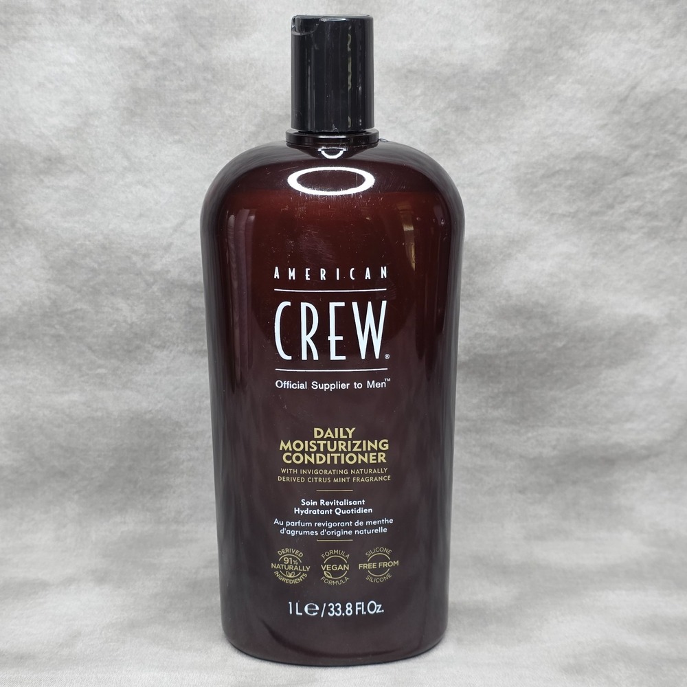 AMERICAN CREW Daily Moisturizing Conditioner for Men 33.8 oz Citrus Mint Scent